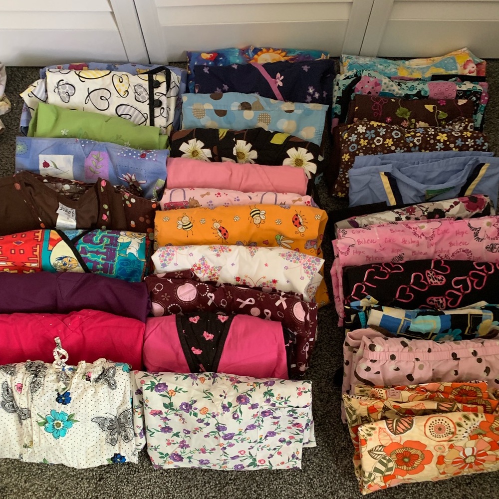 Scrub tops